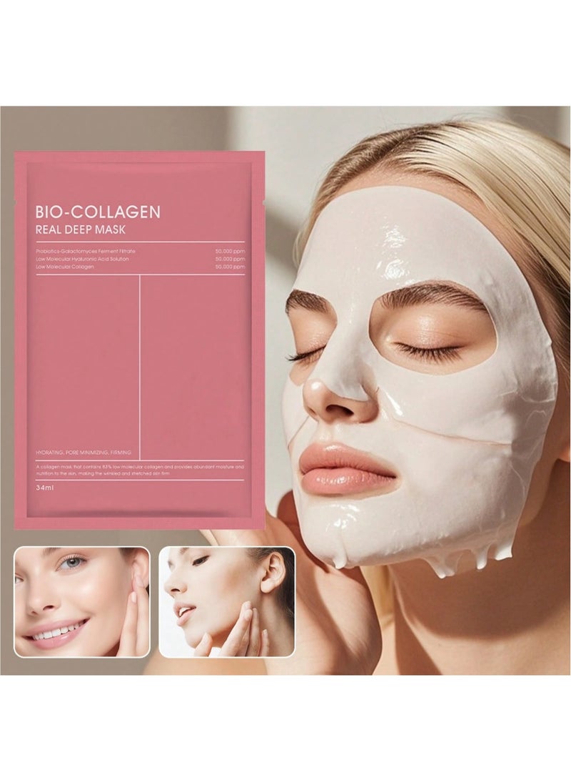 BIO-COLLAGEN Sleep Collagen Hydrating Mask – Deep Moisturizing & Brightening Overnight Mask - Image 1